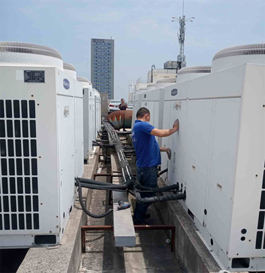 汉中中央空调制热和不制冷系统维修方法